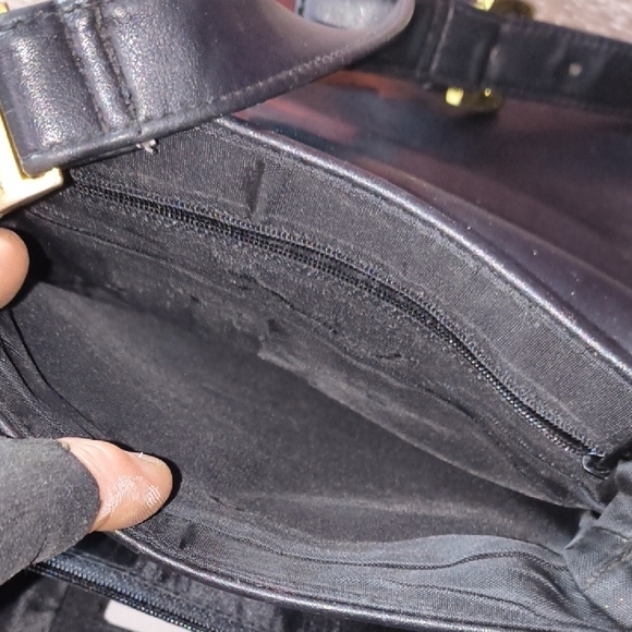 Custom Made - Black and Gold Crossbody Bag with Gems And Pendants - Picture 8 of 14